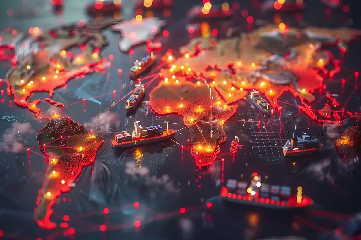 Trade Routes Map